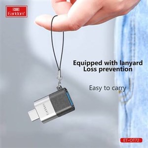خرید OTG Type-C ارلدام OT72 | مبدل USB به Type-C