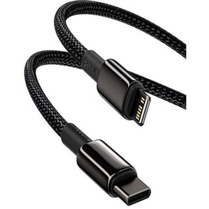 کابل تبدیل USB-C به لایتنینگ باسئوس مدل Tungsten طول 2 متر