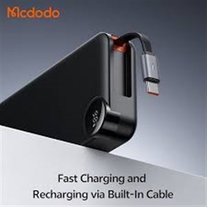 پاوربانک مک دودو MC-387 ظرفیت 10000 میلی‌آمپر ساعت