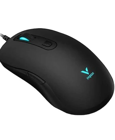 ماوس مخصوص بازی رپو مدل V16RGB با نورپردازی RGB و دقت 12800 DPI