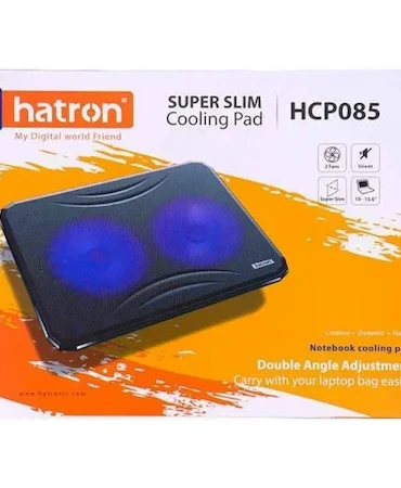 فن خنک کننده لپ تاپ هترون مدل HCP085 | دو فن 14 سانتی